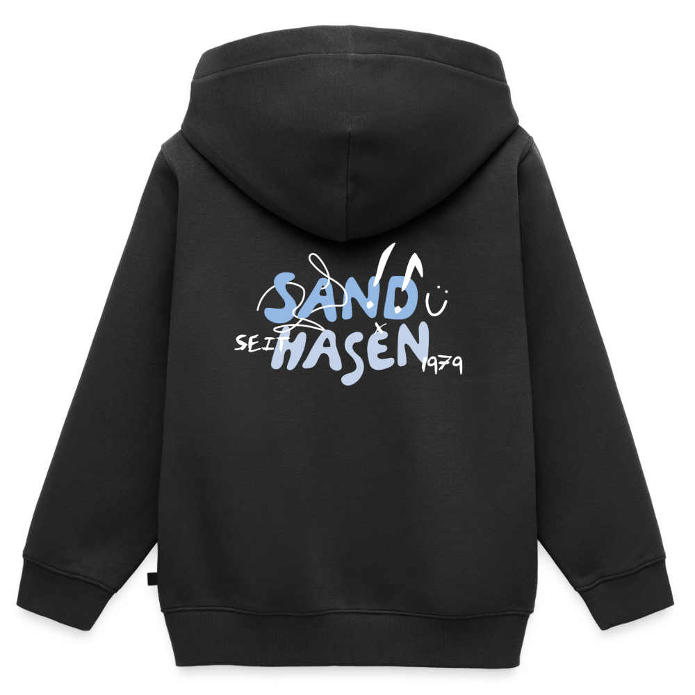 Kinder Premium Kapuzenjacke - Schwarz