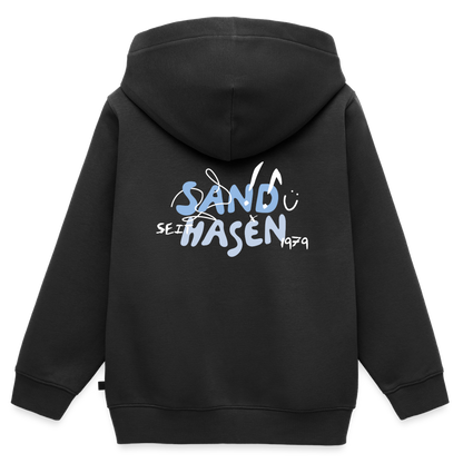 Kinder Premium Kapuzenjacke - Schwarz