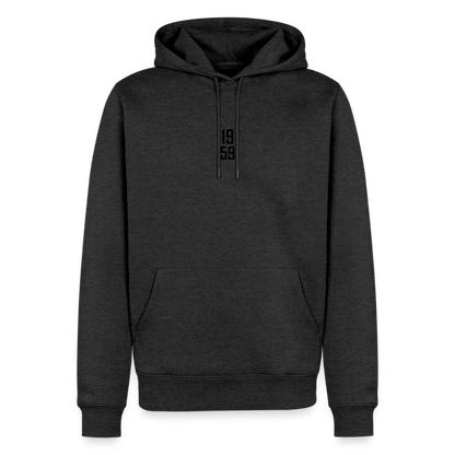 Männer Premium Hoodie - Anthrazit meliert