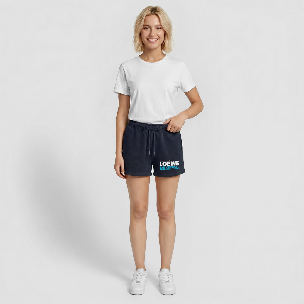 Frauen Premium Organic Sweatshorts - Navy