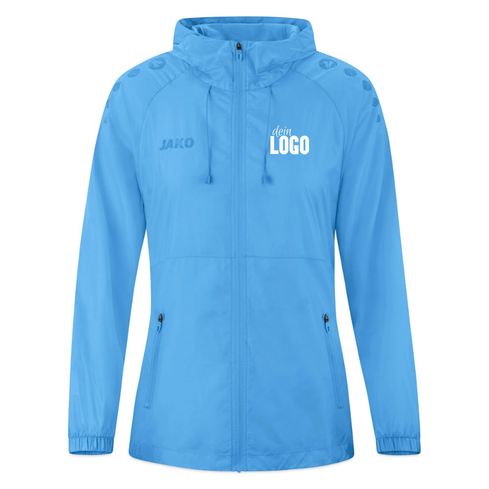 Jako Damen Lightweightjacke Flow - Himmelblau