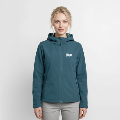 Frauen Recycelte Softshelljacke von Stanley/Stella - Dunkles Petrol