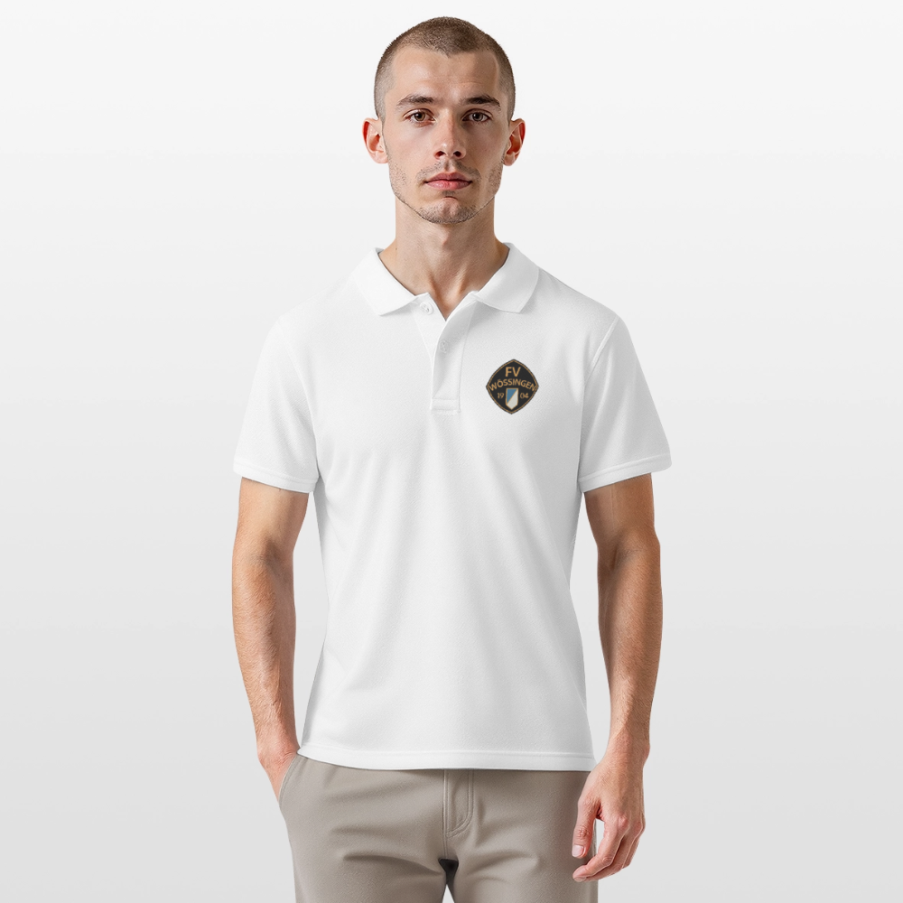 Männer Poloshirt - Weiß