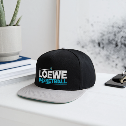 Snapback Cap - Schwarz/Grau