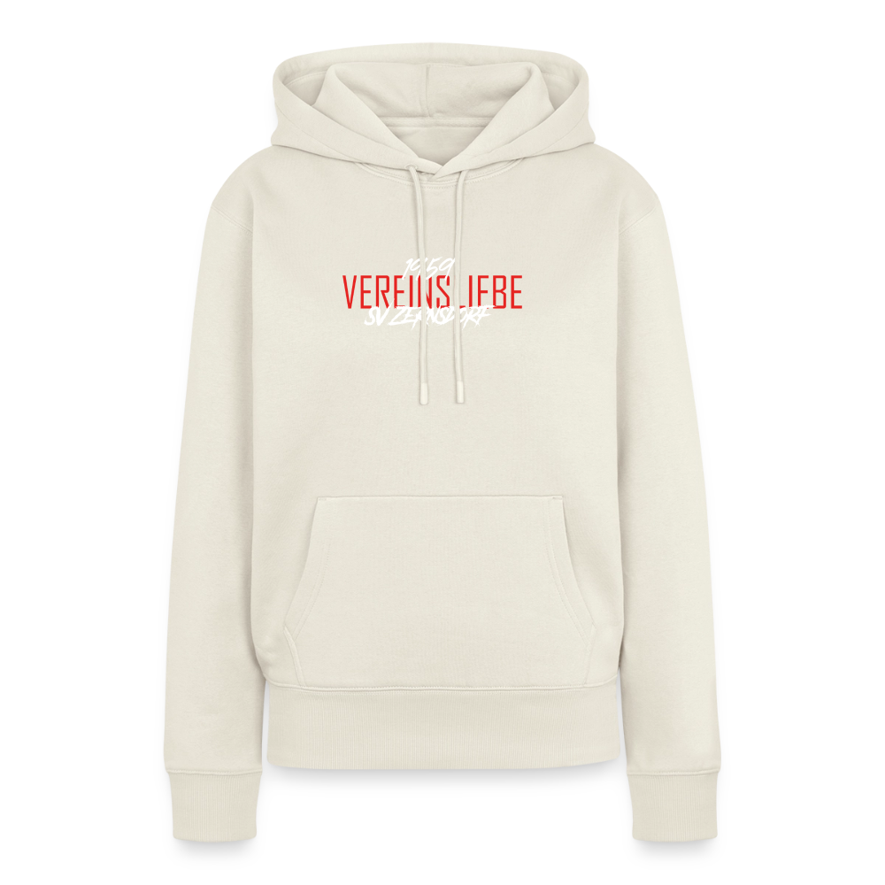 Frauen Premium Hoodie - Naturweiß
