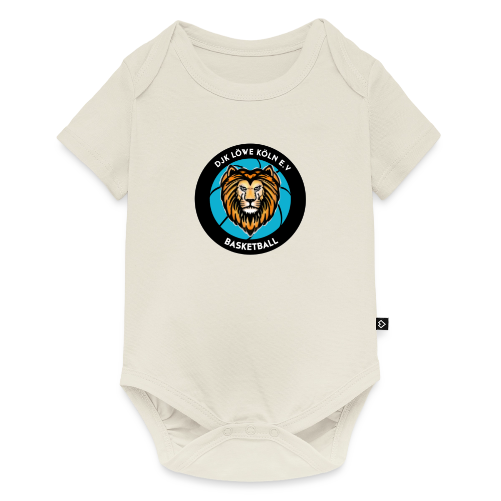 Baby Bio-Kurzarm-Body - Naturweiß
