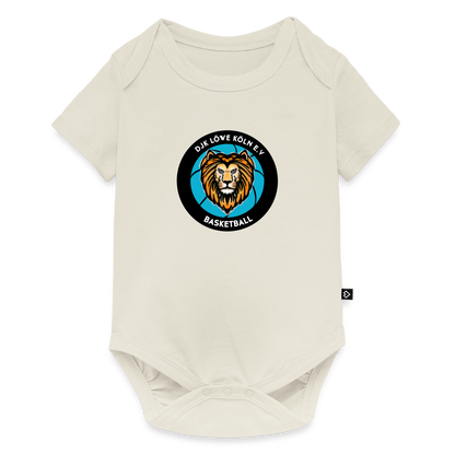 Baby Bio-Kurzarm-Body - Naturweiß