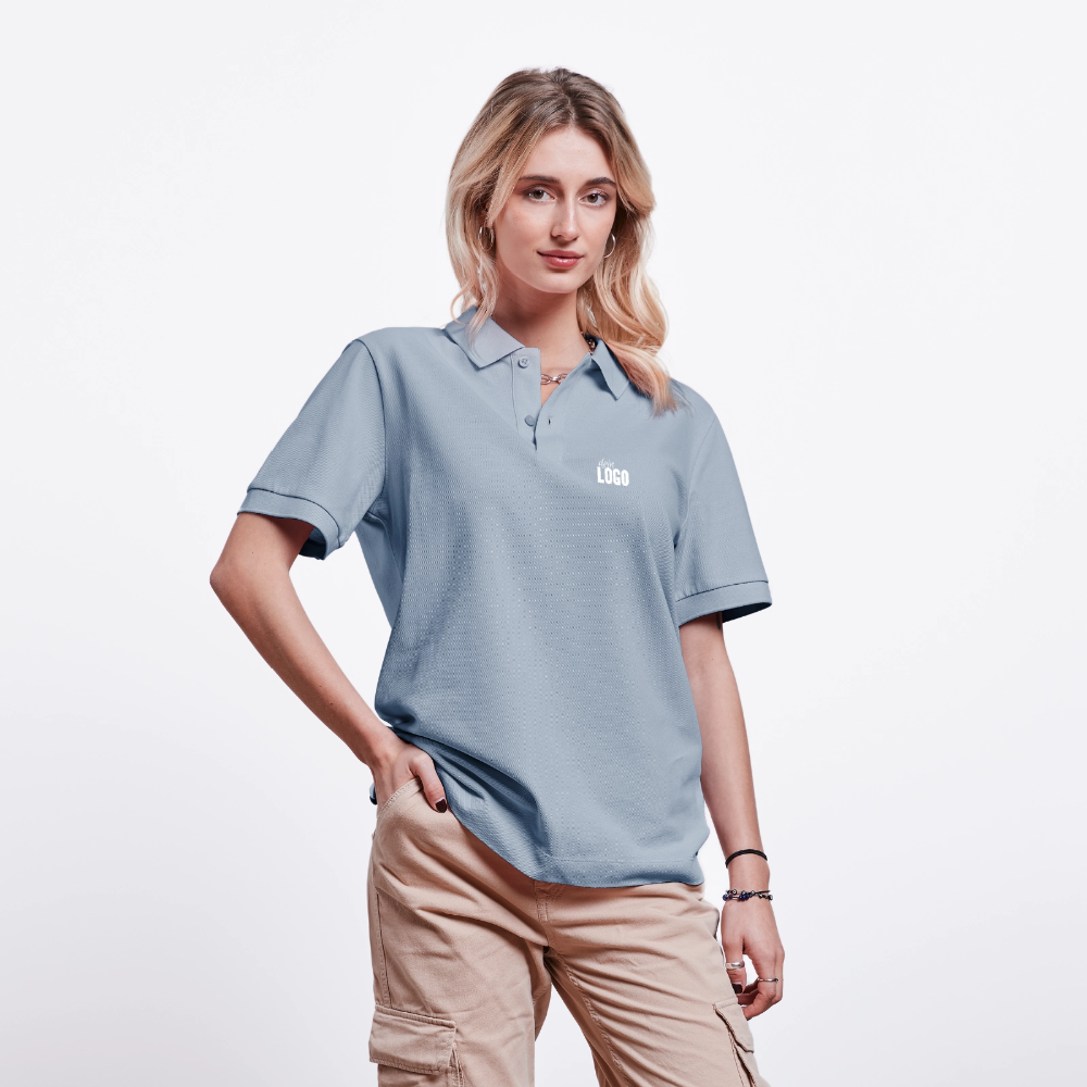 Unisex Bio-Poloshirt PREPSTER - sky Blue