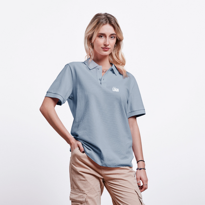 Unisex Bio-Poloshirt PREPSTER - sky Blue