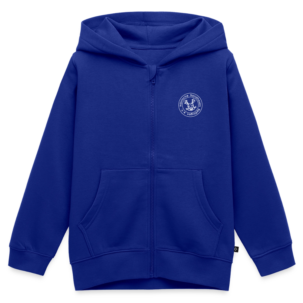Kinder Premium Kapuzenjacke - Royalblau