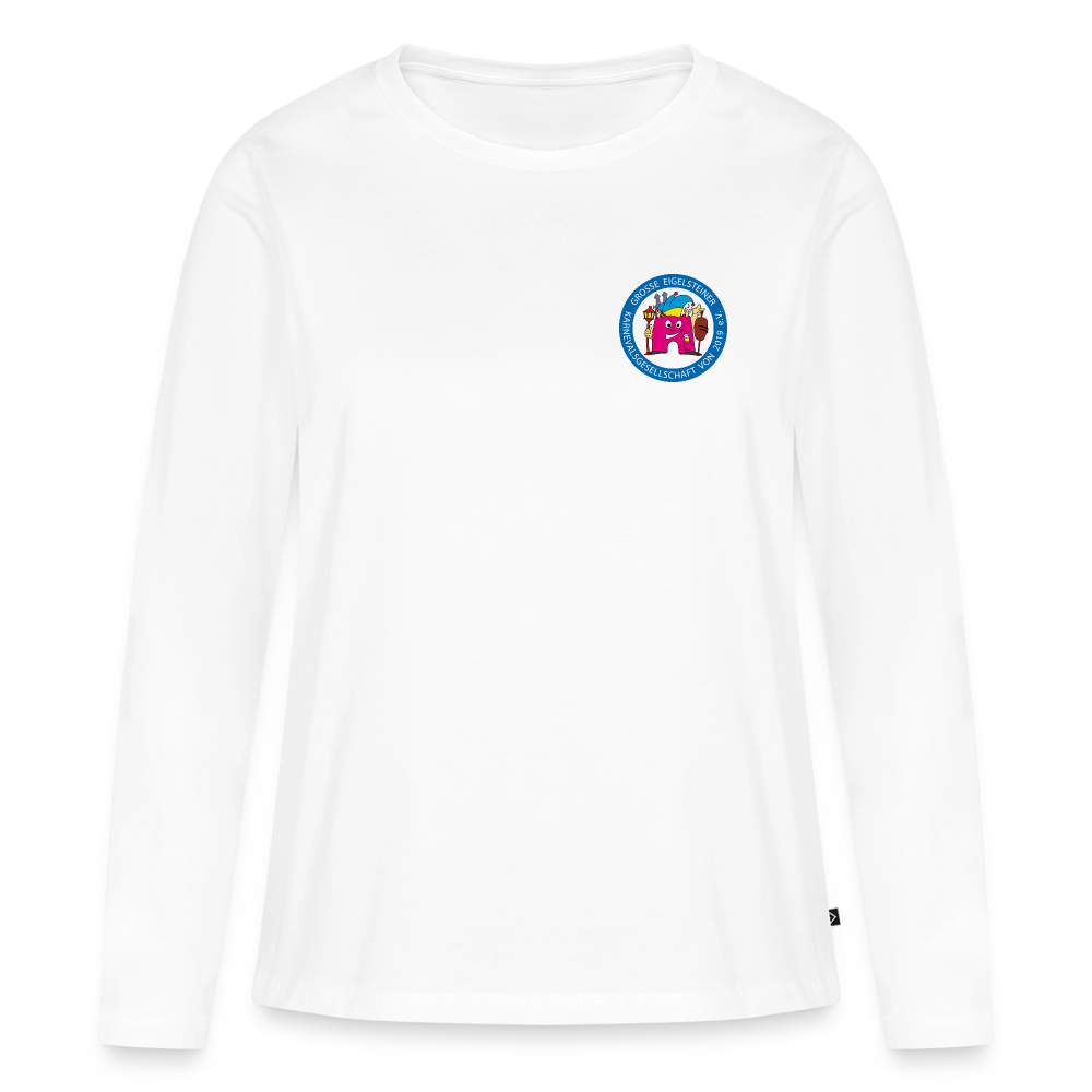 Frauen Premium Langarmshirt - Weiß