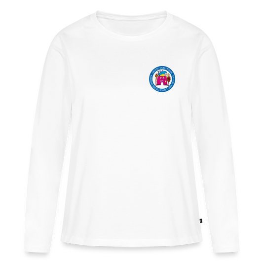 Frauen Premium Langarmshirt - Weiß
