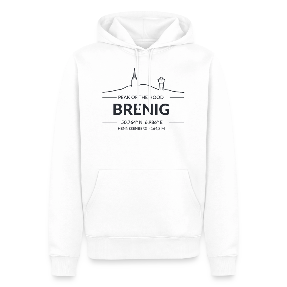 Männer Premium Hoodie - Weiß