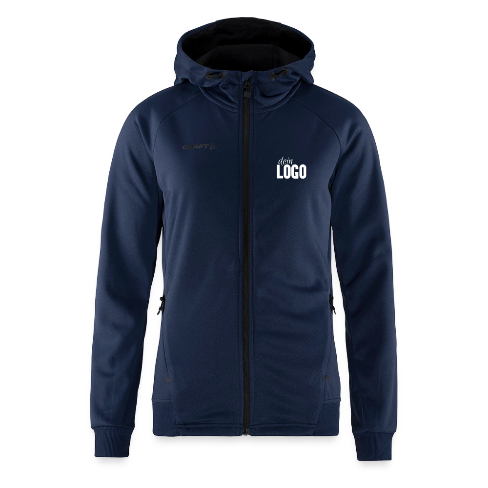 CRAFT ADV Unify Frauen Kapuzenjacke - Dunkelnavy