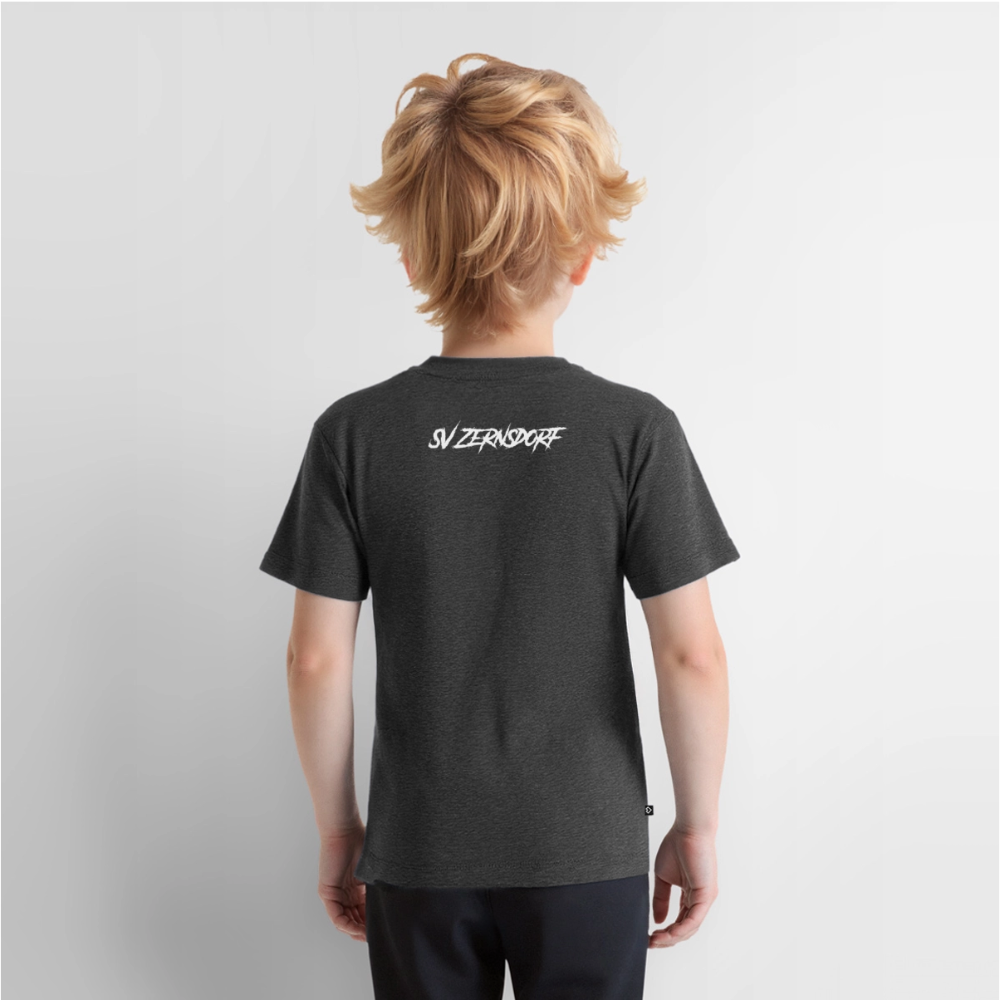 Kinder Premium T-Shirt - Anthrazit meliert