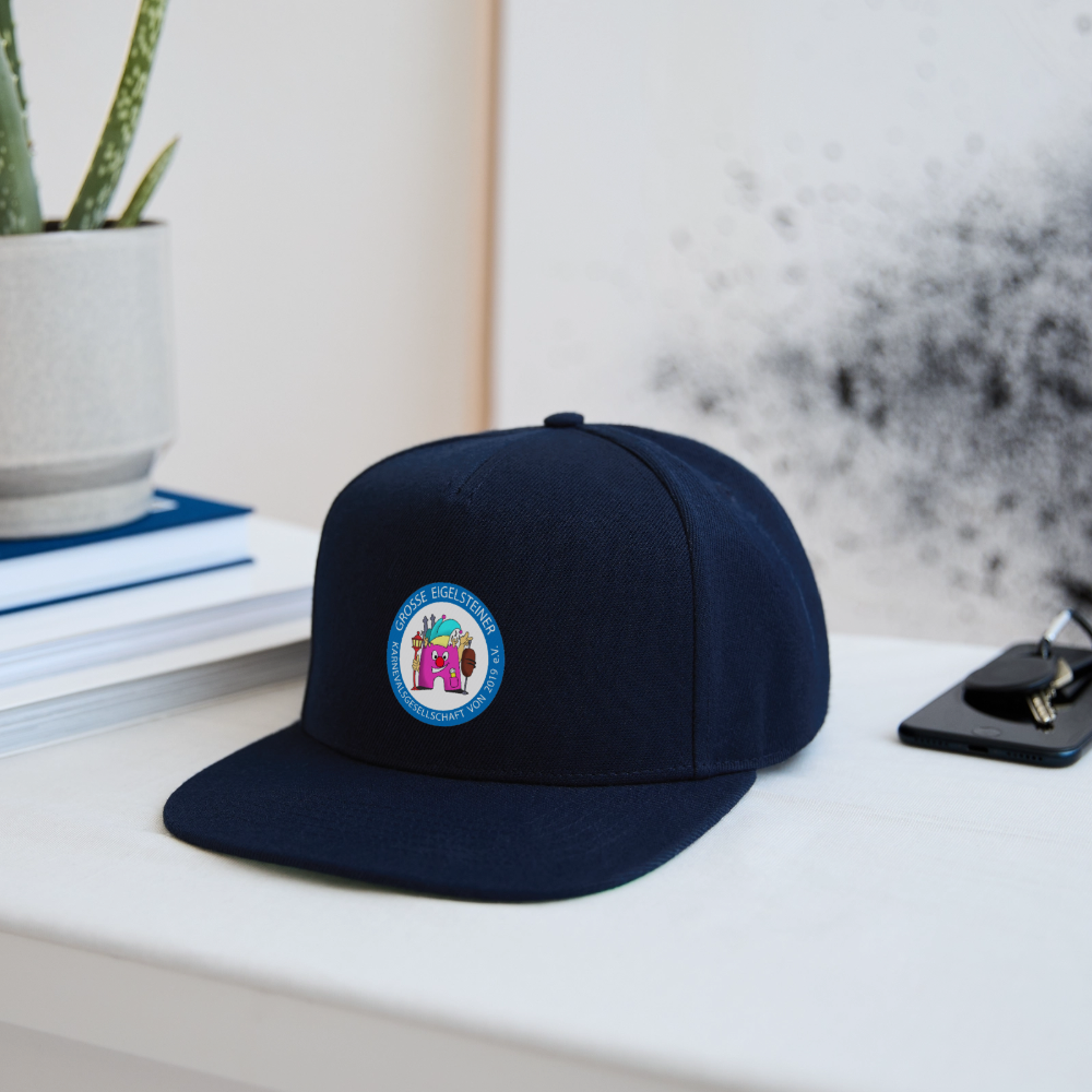 Snapback Cap - Navy/Navy