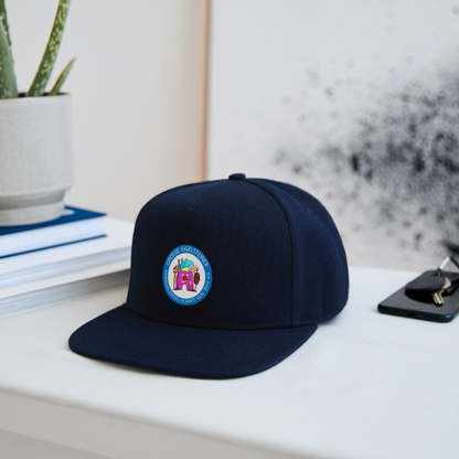 Snapback Cap - Navy/Navy