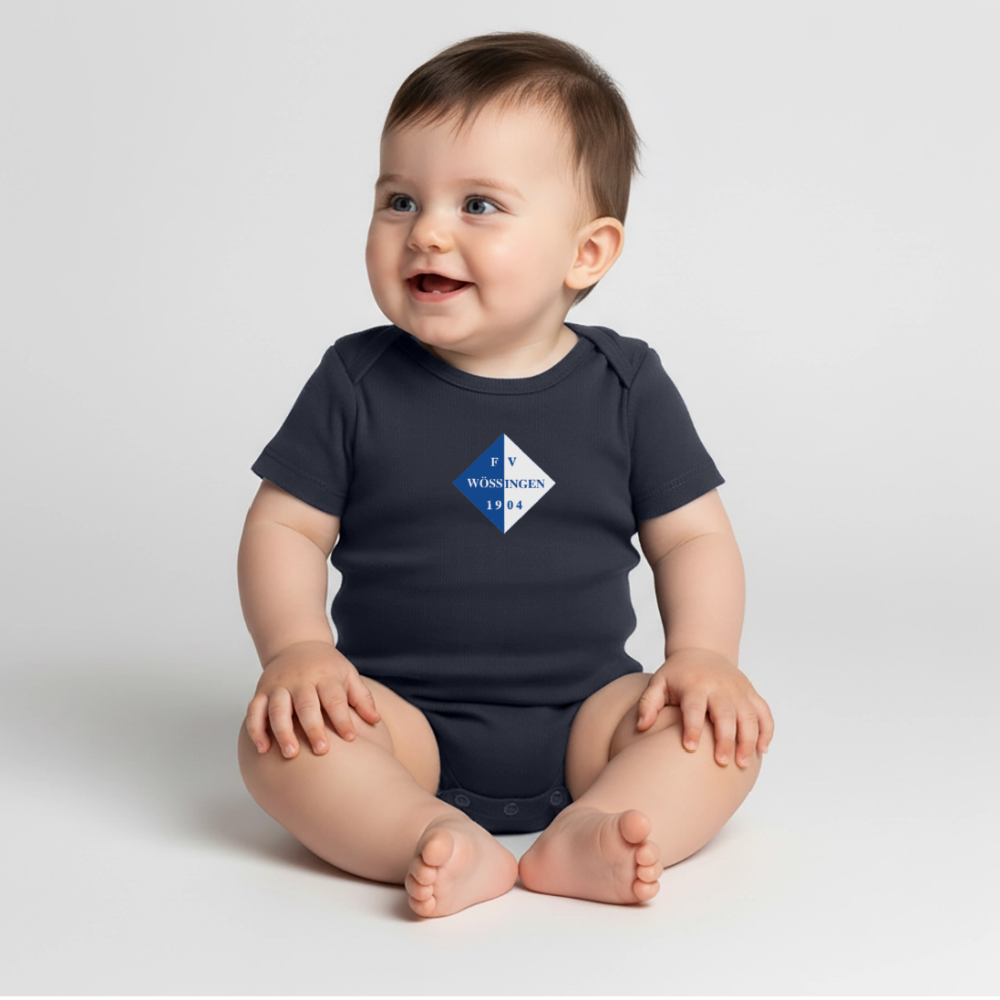 Baby Bio-Kurzarm-Body - Navy