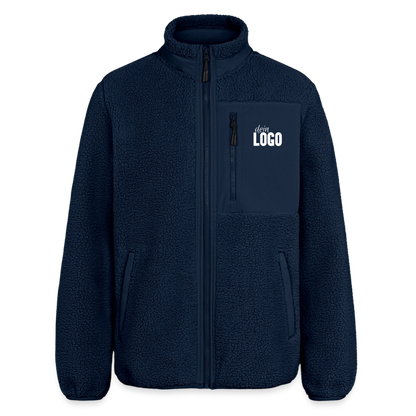 Relaxed Fit Unisex Sherpajacke von Stanley/Stella - Navy