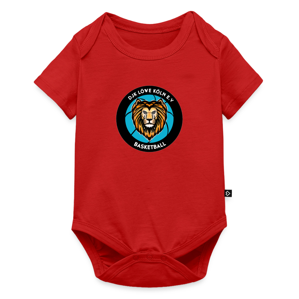 Baby Bio-Kurzarm-Body - Rot