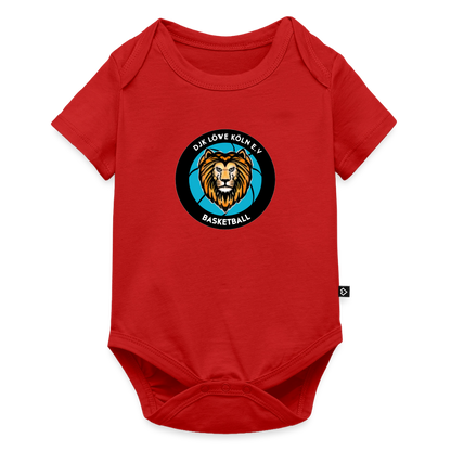 Baby Bio-Kurzarm-Body - Rot