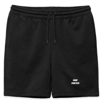 Männer Premium Organic Sweatshorts - Schwarz