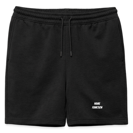 Männer Premium Organic Sweatshorts - Schwarz