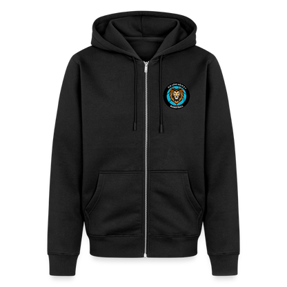 Männer Premium Kapuzenjacke - Schwarz