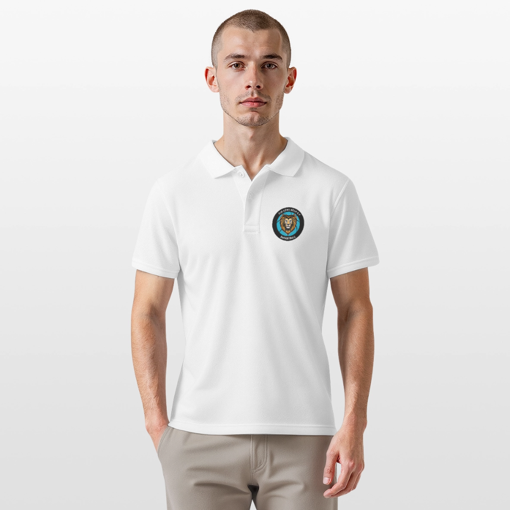 Männer Poloshirt - Weiß