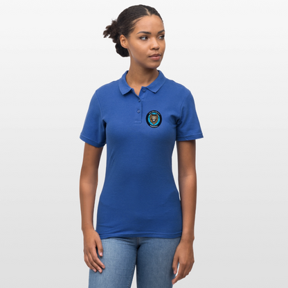 Frauen Polo Shirt - Royalblau