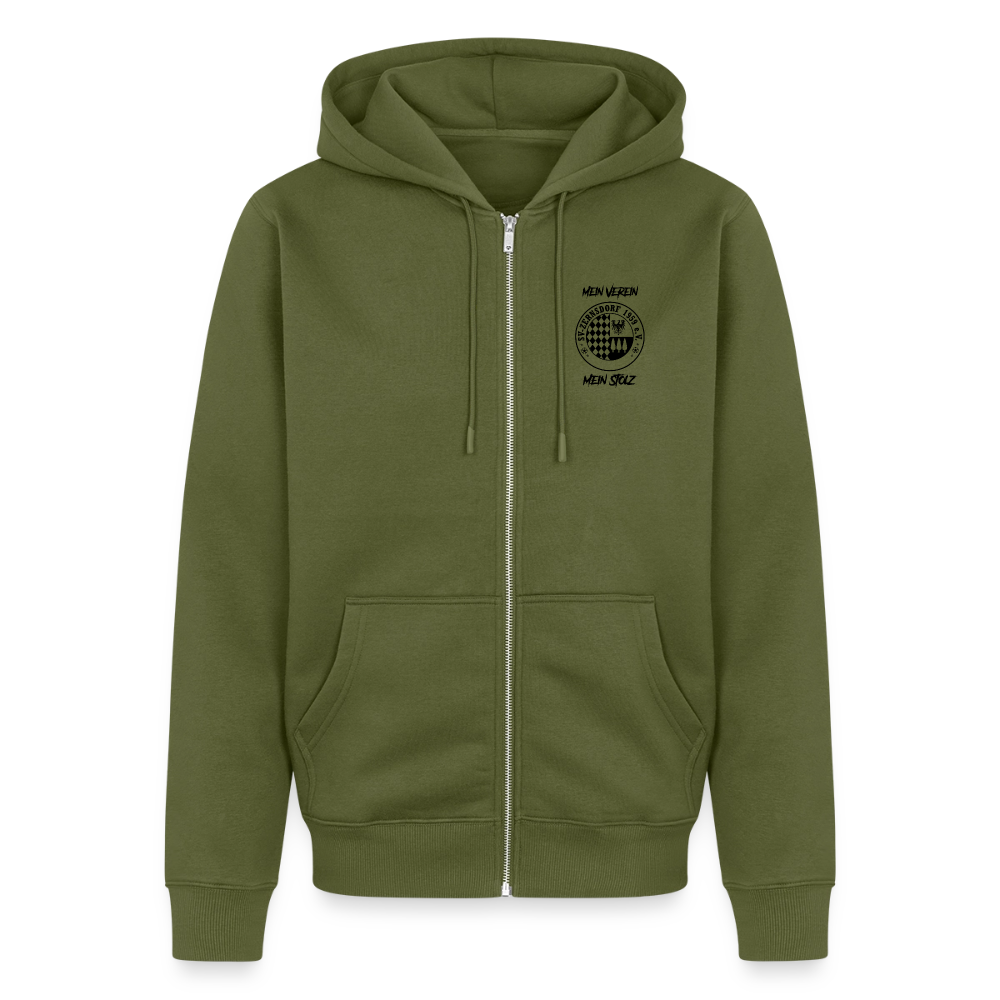 Männer Premium Kapuzenjacke - Khaki