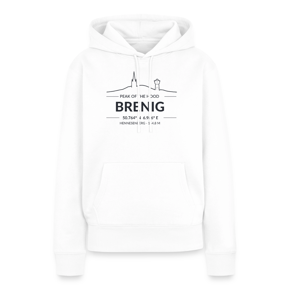 Frauen Premium Hoodie - Weiß
