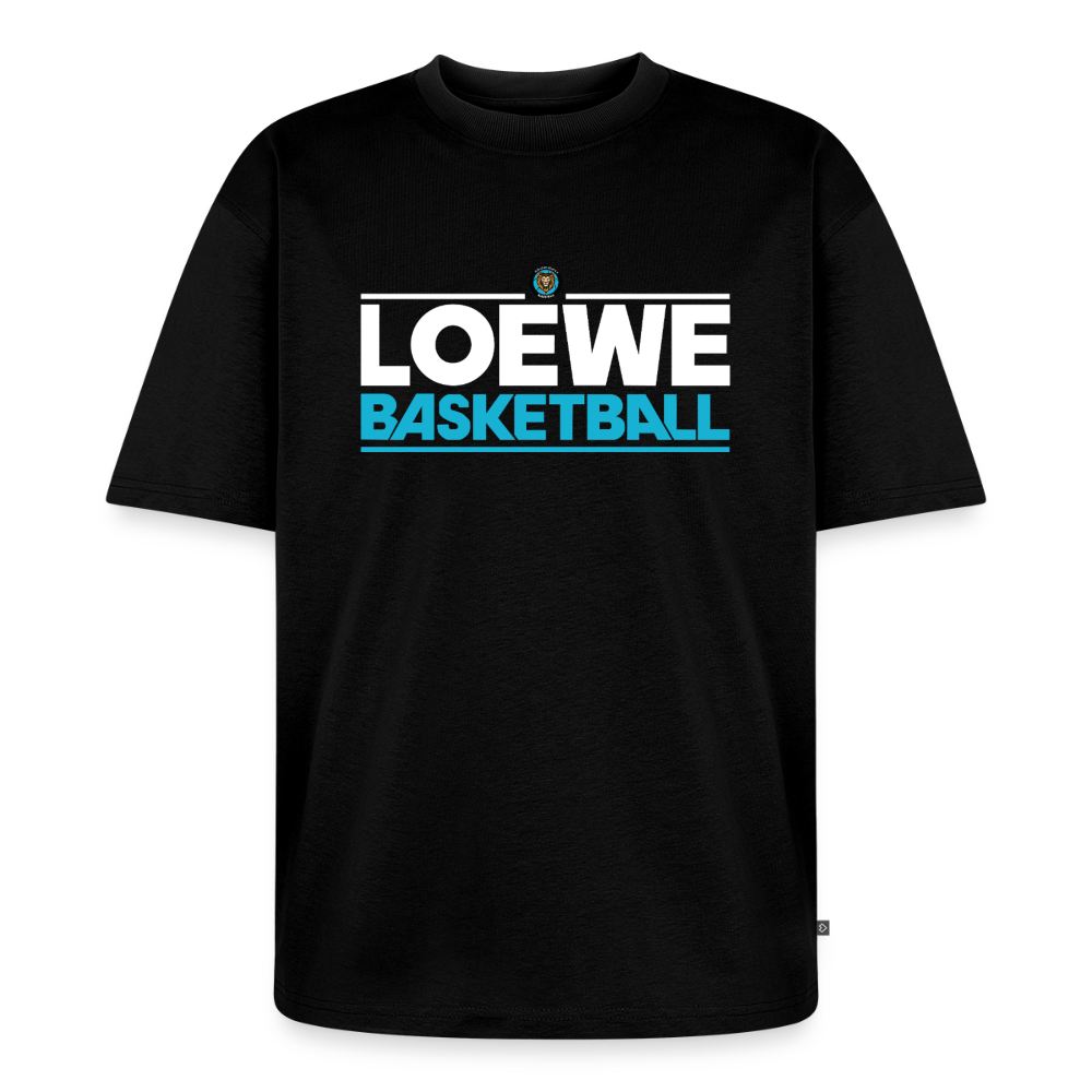 Unisex Premium Oversized Bio T-Shirt - Schwarz