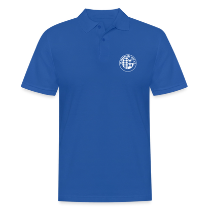 Männer Poloshirt - Royalblau