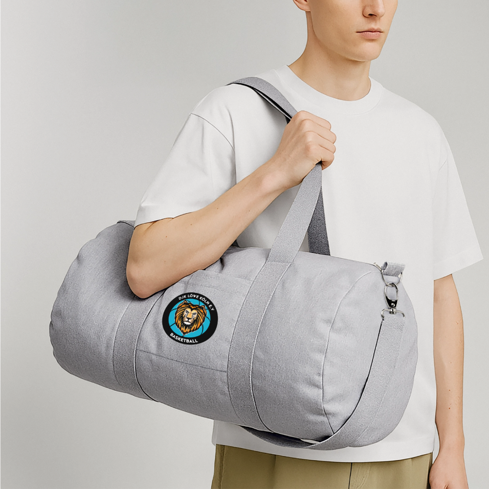 Recycelte Canvas-Sporttasche von Stanley/Stella - Grau meliert