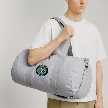 Recycelte Canvas-Sporttasche von Stanley/Stella - Grau meliert