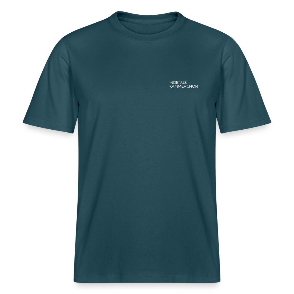 RELAXED FIT Unisex Organic T-Shirt - Dunkles Petrol