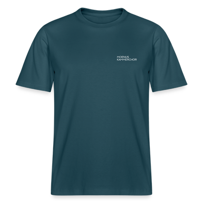 RELAXED FIT Unisex Organic T-Shirt - Dunkles Petrol