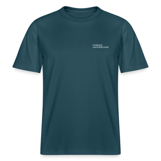 RELAXED FIT Unisex Organic T-Shirt - Dunkles Petrol