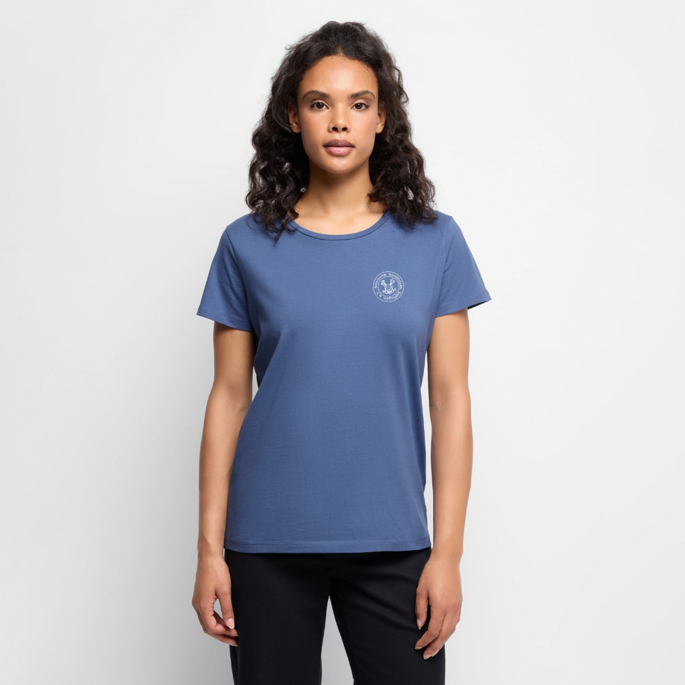 Frauen Premium T-Shirt - Taubenblau