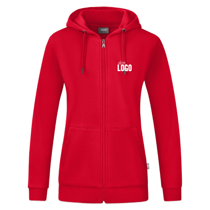 JAKO Frauen Kapuzenjacke Organic - Rot