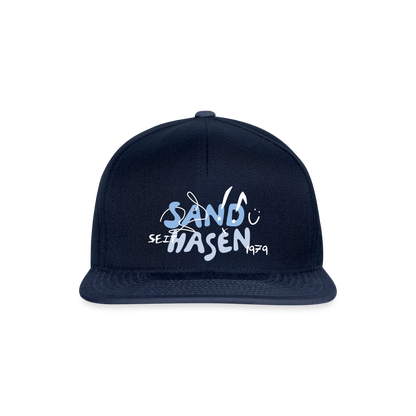 Snapback Cap - Navy/Navy