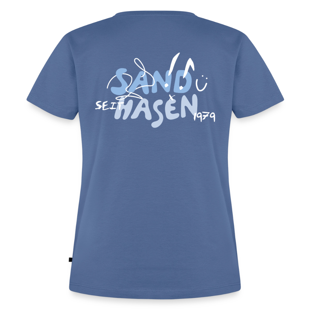 Frauen Premium T-Shirt - Taubenblau
