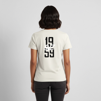 Frauen Premium T-Shirt - Naturweiß