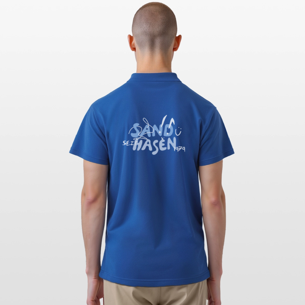 Männer Poloshirt - Royalblau