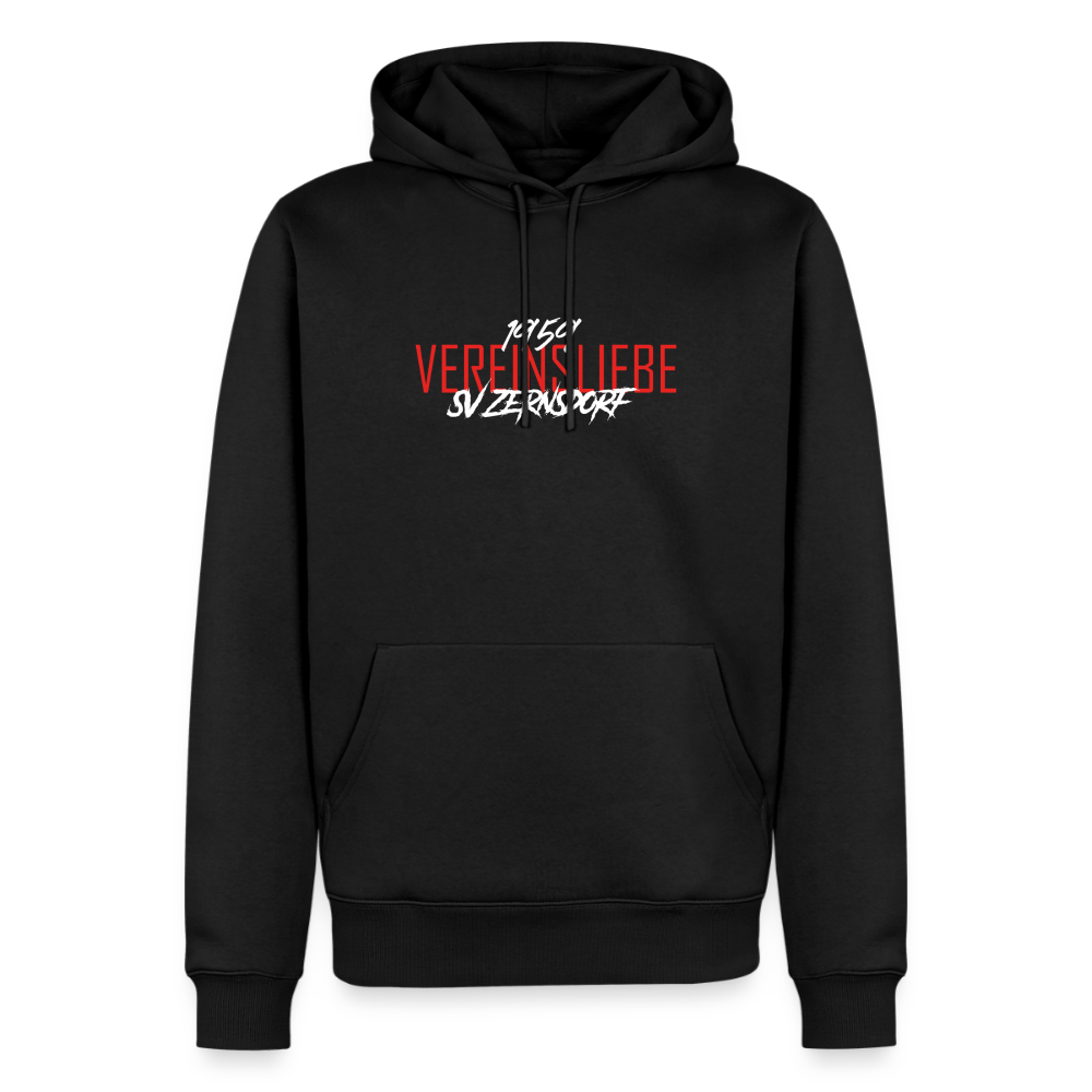 Männer Premium Hoodie - Schwarz
