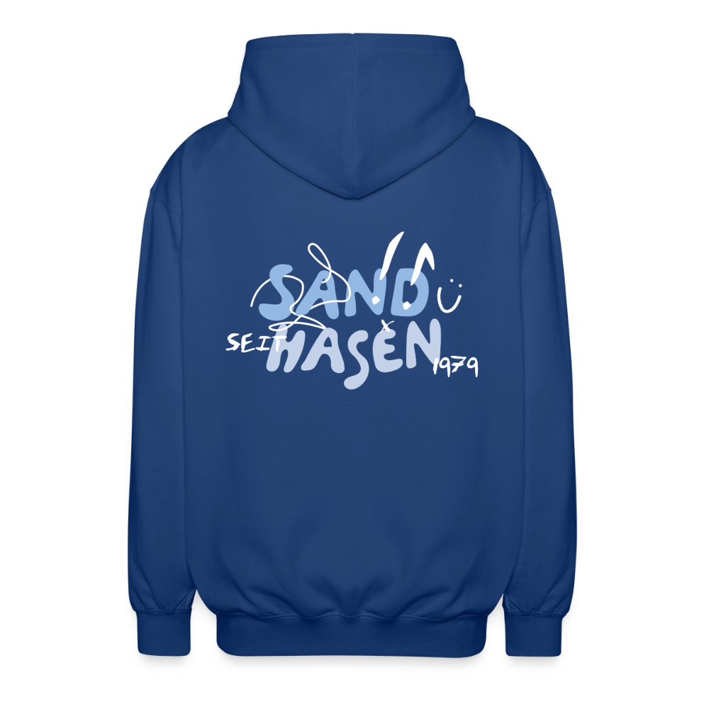Unisex Kapuzenjacke - Royalblau