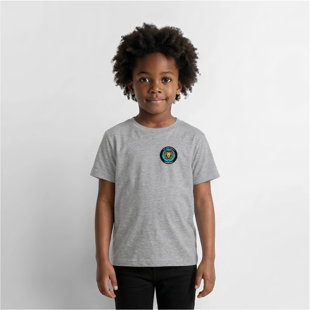 Kinder Premium T-Shirt - Grau meliert