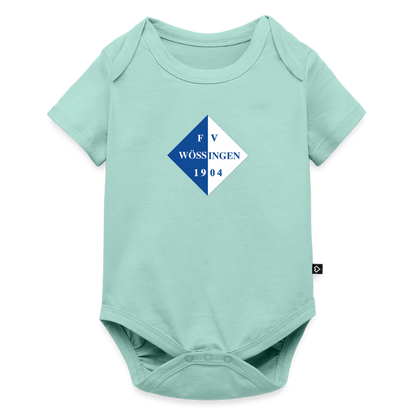 Baby Bio-Kurzarm-Body - Mint 