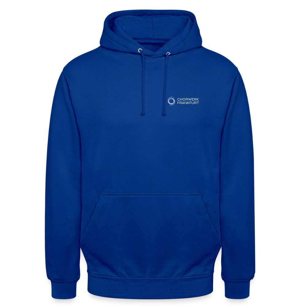 Unisex Hoodie - Royalblau